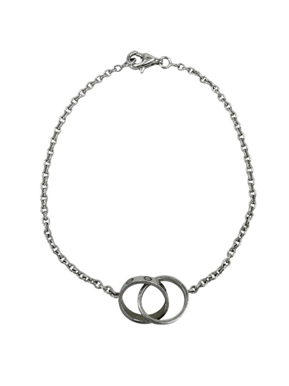 Cartier Bracelet Baby Love 18k White Gold
